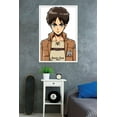 thumbnail image 2 of Attack on Titan - Eren Wall Poster, 22.375" x 34", Framed, 2 of 2