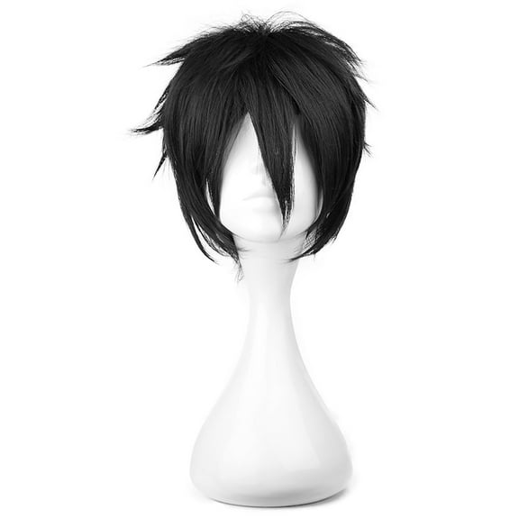 Unique Bargains Wigs for Women 13" Black Wigs for Black Women with Wig Cap Short Hair