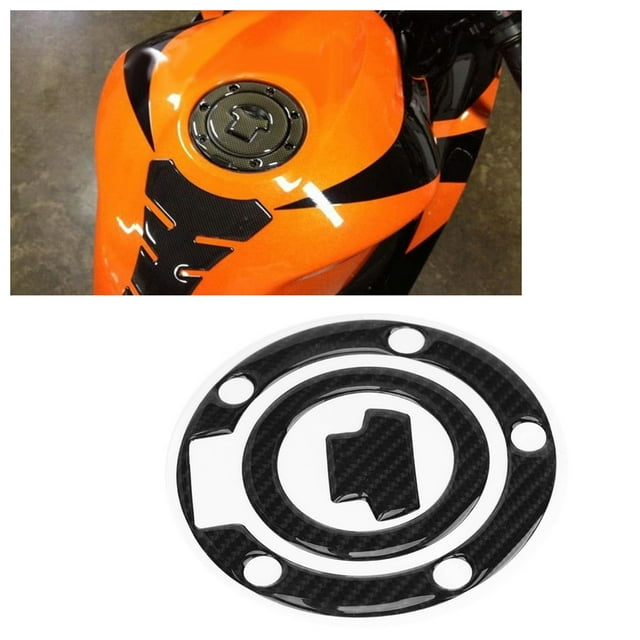 Cubierta del tanque de gasolina, pegatina de fibra de carbono para tanque de gasolina de motocicleta, pegatina para tanque, funcionamiento suave