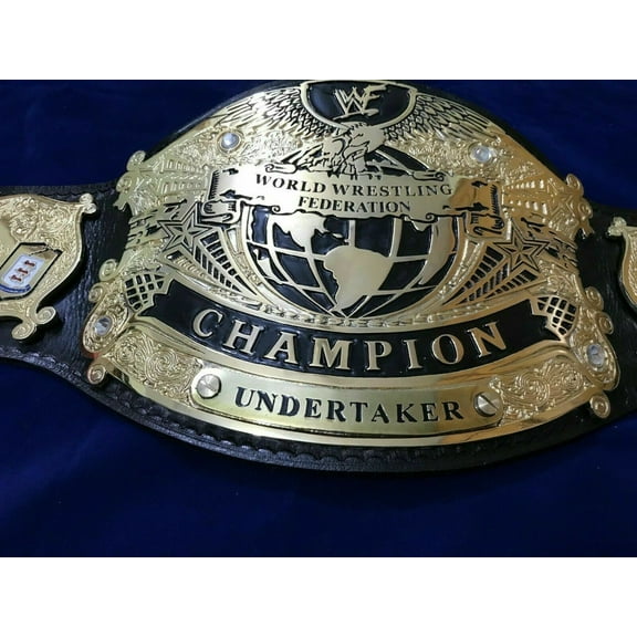 New WWF Undertaker Undisputed Wrestling Championship Replica Belt