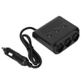thumbnail image 2 of Lighter Splitter, Car Splitter Adapter Safe Portable 4 USB Charging Ports Durable  For Driving Recorders For GPS For Satellite Navigation, 2 of 8