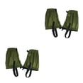 thumbnail image 3 of Soidarity 2 piezas al aire libre senderismo caminar Oxford tela impermeable esquí Legging polainas térmicas escalada Camping negro Type6 NO6, 3 of 6