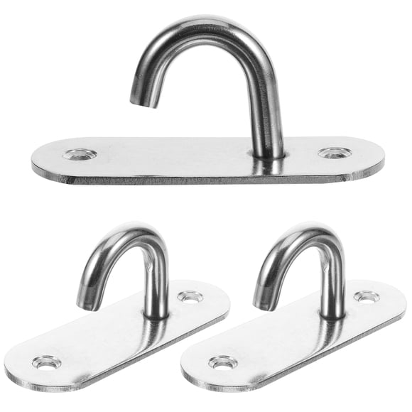 1 juego de banda de resistencia, anclaje de pared, correa de yoga, colgador de fijación, gancho de anclaje de pared de acero inoxidable.