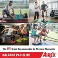 thumbnail image 2 of AIREX Elite Home Physical Therapy Workout Yoga Exercise Foam Balance Pad, 2 of 5