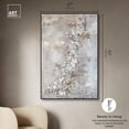 thumbnail image 5 of Rust Fragment Canvas Elegant Gold Abstract by Art Remedy, Black Frame, 36" x 54", 5 of 7
