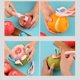 thumbnail image 2 of Little Dolphin Orange Peeler Fruta Multifuncional Can Herramienta de abrelatas Cítricos Apple Peeling Hoja de Acero Inoxidable con Hebilla de Dedos 2 en 1 Cuchilla de Cocina Accesorio, 2 of 4