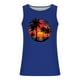 thumbnail image 4 of Camiseta sin mangas de cuello redondo para hombre, blusa informal de verano sin mangas con estampado de cuello redondo para hombre, 4 of 5