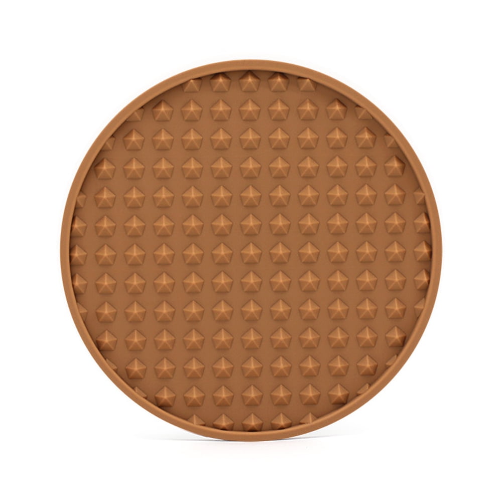 Coasters for Drinks Soft Silicone Round Cup Mat DualSided Drink