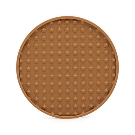 

Coasters for Drinks Soft Silicone Round Cup Mat Dual-Sided Drink Coasters
