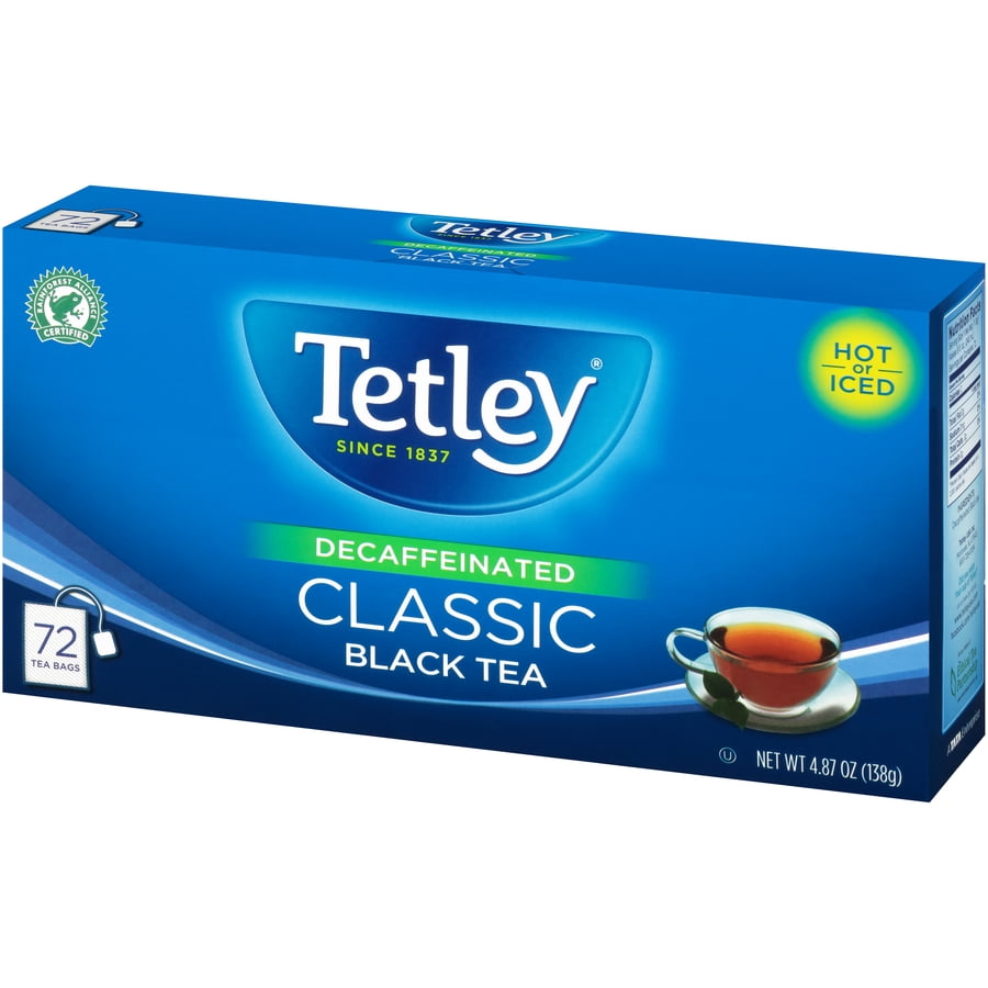 Tetley Decaf Blend Black Tea Bags 72 Ct Tetley Decaf Blend Black Tea Bags