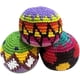 thumbnail image 1 of CaiYueKe Handmade Crocheted Footbag Pack of 3 - Durable Woven Cotton Kick Ball for Style Games, Juggling, Tricks & Outdoor Games - Great as Stress Relief Fidget Toys, 1 of 8