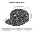 thumbnail image 4 of Hirioo Paw Animal for Baseball Cap Men Cap Flat Brim for Men Women Teens Adjustable Baseball Cap, 4 of 7