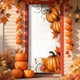 thumbnail image 5 of Decoraciones de Puerta de Navidad 35 X 79 Pulgadas Juego de Puerta de Acción de Gracias - Decoración de Puerta Y Pared de Acción de Gracias - Decoración de Fiesta de Vacaciones, 5 of 6