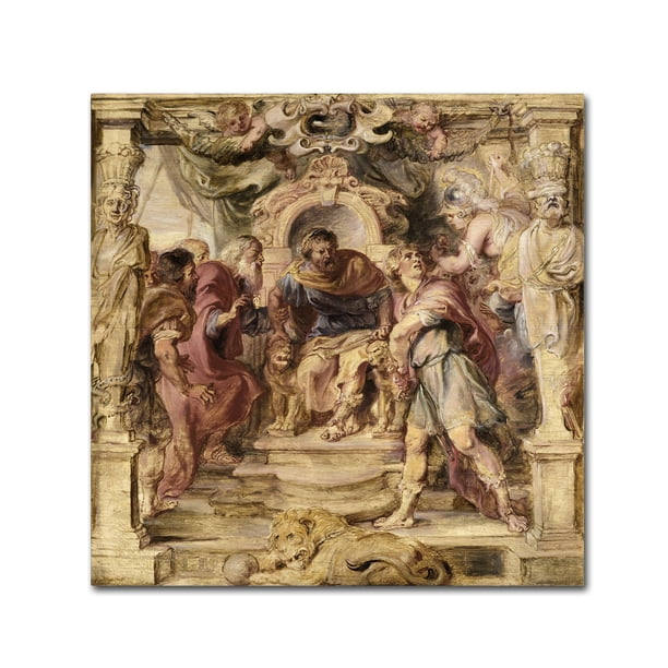 Trademark Fine Art The Wrath Of Achilles Canvas Art By Peter Paul Rubens Walmart Com Walmart Com