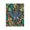 Exotic Leaf Pattern Elephant, variant on Stupell Industries Eclectic Exotic Leaf Pattern Zebra Black Floating Frame Canvas Art, 17 x 21, by Lisa R Dumm