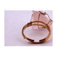 thumbnail image 6 of Natural Rose Quartz Gold Adjustable Ring, 6 of 6