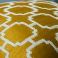 thumbnail image 4 of Phantoscope Cotton Jacquard Geometric Series Decorative Throw Pillow, 26" x 26", Yellow Diamond, 2 Pack, 4 of 4