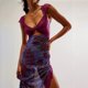 thumbnail image 2 of Vestido largo de encaje con tirantes para mujer, traje Sexy transparente con espalda descubierta y abertura, Top de tubo elegante sin mangas, 2024, 2 of 5