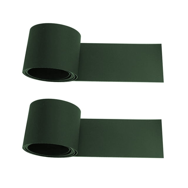 Paquete de 2 parches de reparación de agujeros Riwesomey para Kayak Sofá Inflable Bote Canoa Balsa Impermeables Negro 5x100cm