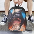 thumbnail image 6 of Anime Backpack, Jujutsu Kaisen Backpack, 17 Inch Laptop Backpack For College, Work, Daily, Large Capacity Travel Backpack, Waterproof Lightweight Book Bag, 6 of 8