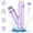 Purple, variant on Moclever 2-in-1 Rechargeable Dual Head Bikini Trimmer for Women, IPX7 Waterproof Ceramic Blade Cordless Trimmer Wet Dry Use for Face Chin Underarm Leg Arm Bikini