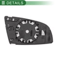 thumbnail image 2 of Repuesto de vidrio de espejo lateral izquierdo Unique Bargains para AUDI A3 2003-2008, AUDI A4 2000-2008, AUDI A6 2004-2008 No. 8E0857535C/8E0857535E Asférico Calentado, 2 of 6