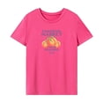 thumbnail image 1 of Camiseta Para Mujer Verano Suave Básica Camiseta Para El Trabajo Mochilero Desplazamientos L, 1 of 7