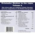 thumbnail image 2 of Sviatoslav Richter - In the 1950's 6 - Music & Performance - CD, 2 of 2