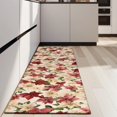 thumbnail image 4 of Pioneer Flower Floral Print Pattern Kitchen Rug Mat,Kitchen Runner Rugs Non Skid Washable,Decorative Kitchen Floor Mats for Kitchen,Sink,Laundry,17"X47", 4 of 5