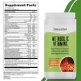 thumbnail image 2 of Vitaminas metabólicas NaturalSlim - Combinación de multivitaminas de alta potencia, minerales, complejo B, Msm y suplementos de fórmula digestiva para hombres y mujeres - Apoyo energético y metabolism, 2 of 5