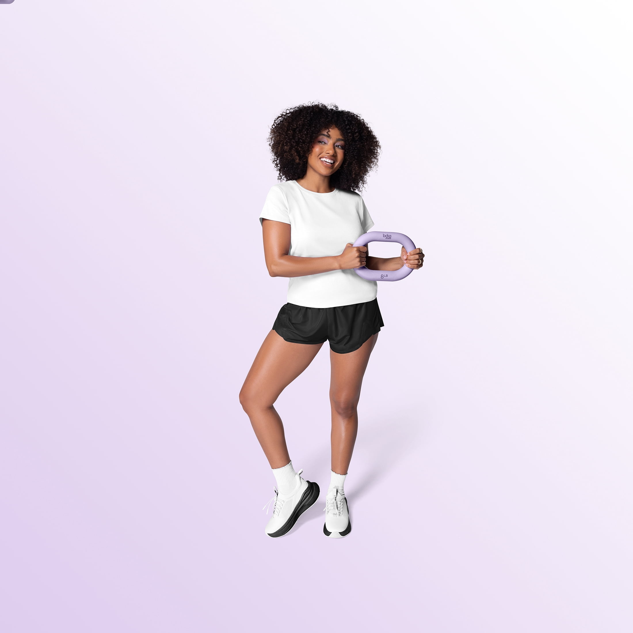 Bala Moves 8lb Loop Weight, Weighted Fitness Ring, Lilac