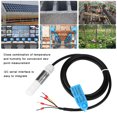 thumbnail image 3 of Temperature Humidity Sensor, Stainless Steel Plastic Housing I2C Output Dustproof Temperature Humidity Sensor For Warehouse Agricultural Greenhouse, 3 of 8