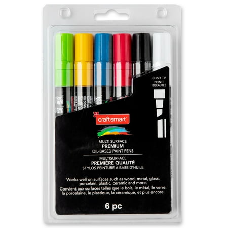 UPC: 0191518143720 | Premium Chisel Tip Oil-Based Paint Pens by Craft Smart®