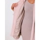 thumbnail image 5 of Abrigo de piel sintética con solapa INSPIRE CHIC para mujer, chaqueta cálida y difusa de invierno con bolsillos S rosa polvo, 5 of 6
