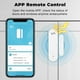 thumbnail image 4 of Sensor Puerta Inteligente Tuya WiFi, Sensor Ventana con Sonido 80 DB, Sensor Puerta con Alarma Activación y Desactivación Smart Life, Sensor Puerta con Alerta Aplicación, 4 of 5