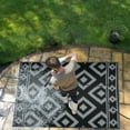 thumbnail image 4 of Milan Design 100% Eco-friendly Lightweight Plastic Outdoor Mat/Rug, 4 of 5