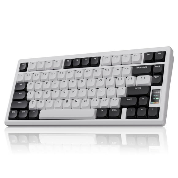Teclado Chilkey ND75 LP de perfil bajo de aluminio 75% inalámbrico