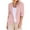 Pink, variant on Meichang Cotton Linen Blazer Jacket for Women 3/4 Sleeve Button Open Front Cardigans Plus Size Solid Bussiness Casual Jacket with Pockets Green XXXXXL