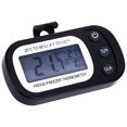 thumbnail image 4 of Multi-Functional IPX3 Waterproof Freezer Thermometer with Large LCD Screen, Plastic Body, -20°C to 50°C Range, Magnetic Back & 3 Placement Options (Tabletop/Stand/Hang), Celsius/Fahrenheit, 4 of 6