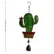 thumbnail image 3 of Campana de viento Sincero colgante de hierro Cactus Color, 3 of 3