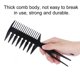 thumbnail image 2 of Peine para Volumen Hombre, Peine De Dientes Anchos, Máquinas para Hacer Palomitas De Maíz 5Pcs Hombres Portátiles Peine De Peluquería para Cabello Retro Aceite Peine De Dientes Grandes Y Anchos Amonsee No, 2 of 5