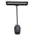 thumbnail image 1 of Lámpara LED con pinza Yashi para partituras musicales piano protección ocular Enchufe europeo negro, 1 of 5