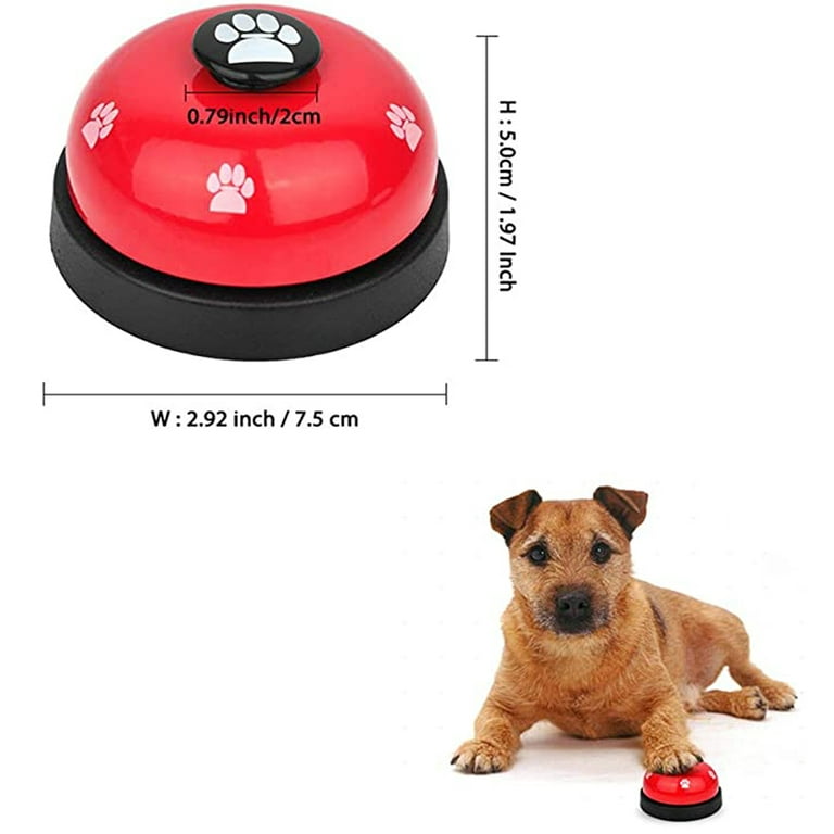 Pet Cats Dogs Training Bells, 1 Pack Metal Bell Dog Training Potty and  Communication Device Dog Interactive Toys