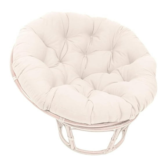 Polyester Twill Papasan Cushion, 1 Count (Pack of 1), Natural