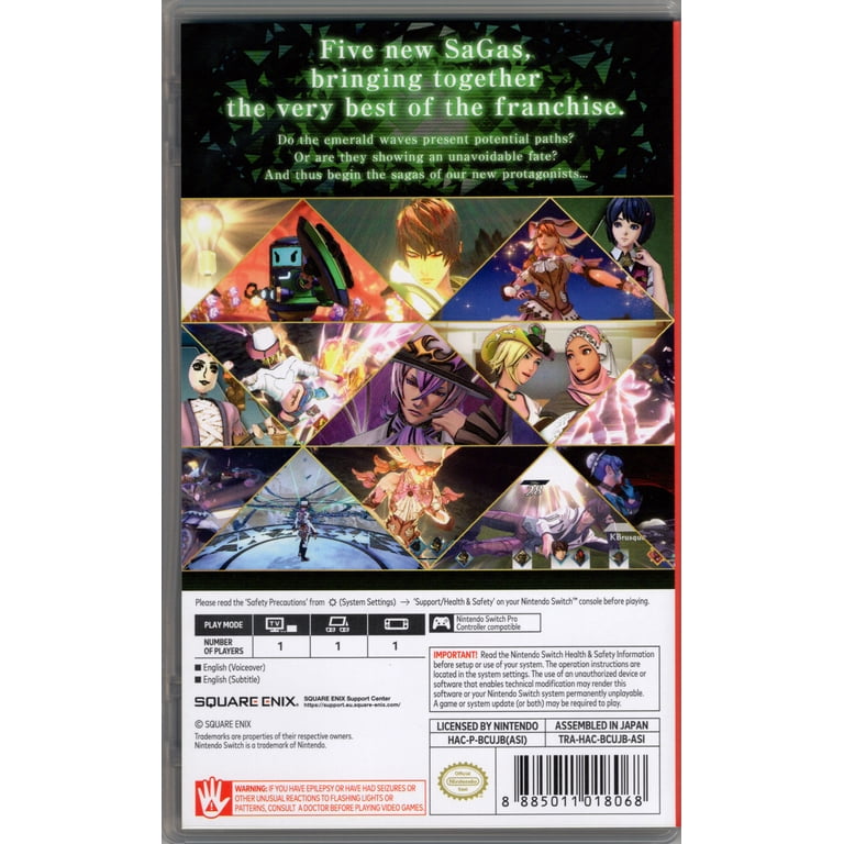 SaGa Emerald Beyond for Nintendo Switch - Walmart.com