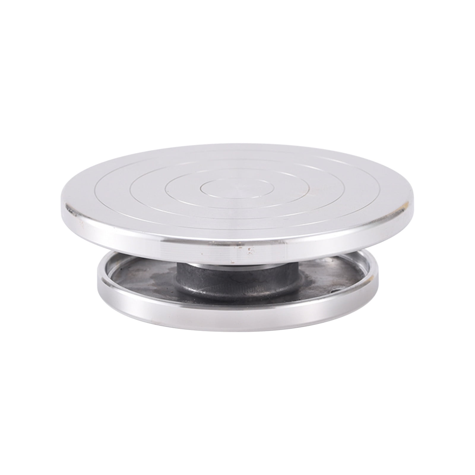 Pottery Turntable for Sculpting Ceramics Tools - 15 and 20cm Aluminum Alloy Rotating Wheel for Crafting Modeling Clay Art Projects - Lightweight Portable Sculpture Wheel for Home Studio