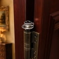 thumbnail image 3 of Magnetic Decorative Door Hinge Toppers – Animal Designs, Copper Material, Whimsical Home Décor, 3 of 7