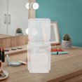 thumbnail image 2 of Shisuyan 2pcs Plastic Storage Box Office Classroom Tabletop Storage Container Stationery Makeup Hairclips Box, 2 of 9