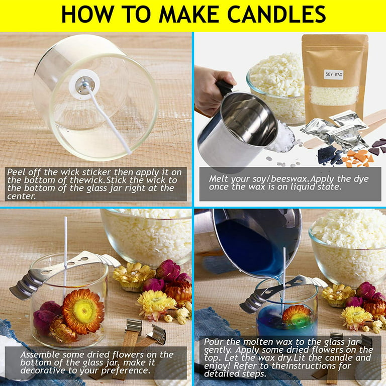 7 Colors Candle Making Liquid Dye DIY Crafts Soy Wax Making Liquid