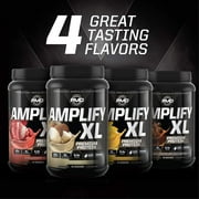 PMD Sports Amplify XL Premium Whey Protein Supplement Hydro Greens Blend - Glutamine and Whey Protein Matrix with Superfood for Muscle, Strength and Recovery - Vanilla Flex (48 Servings)